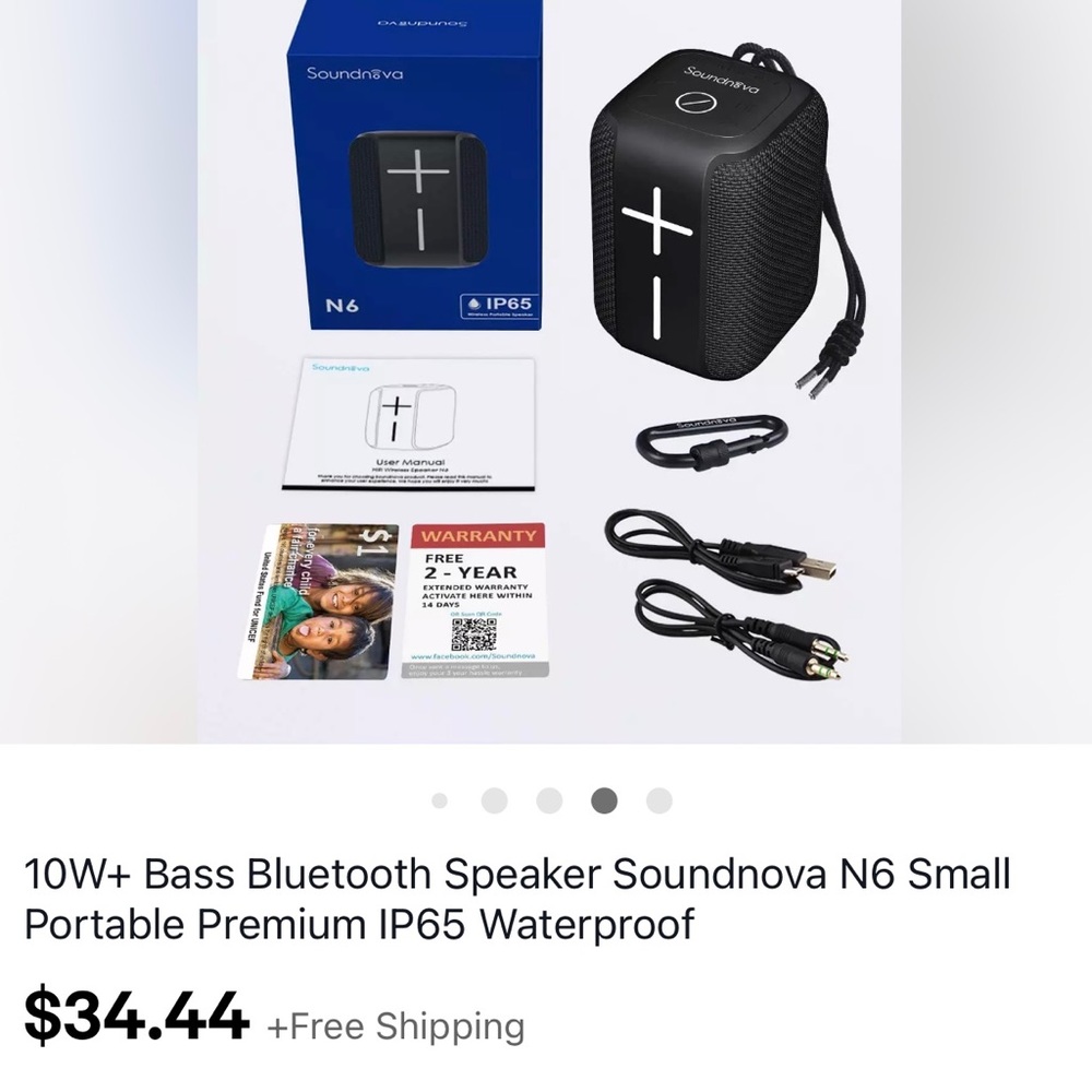 Soundnova Wireless portable speaker
